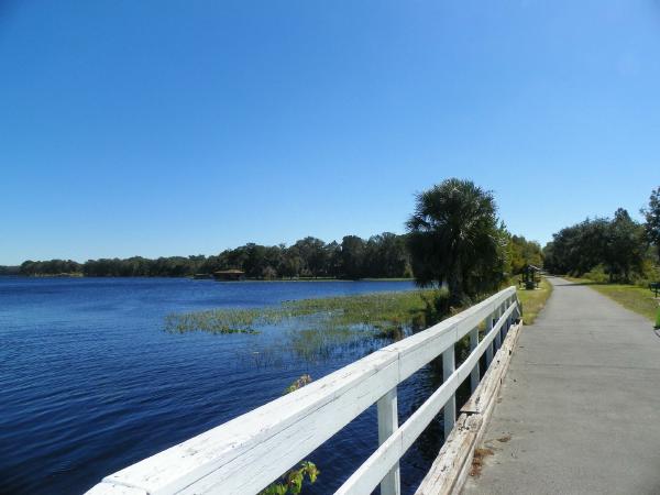 Little Lake Henderson along Withlacoochee State Trail