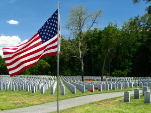 Flag and Graves