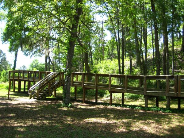 Letchworth-Love Mounds boardwalk