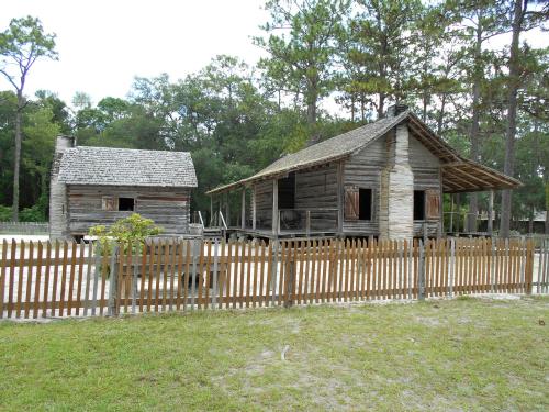 Cracker homestead at Forest Capital Museum State Park