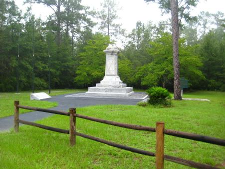 Battle of Natural Bridge Monument