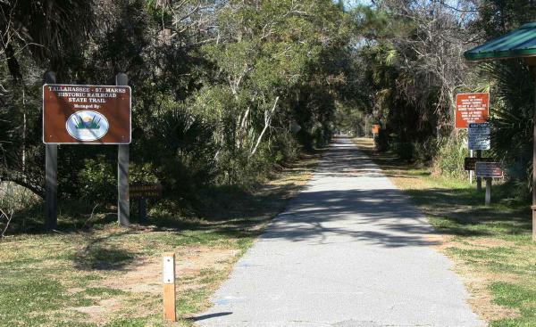 Tallahassee - St. Marks Railroad trailhead